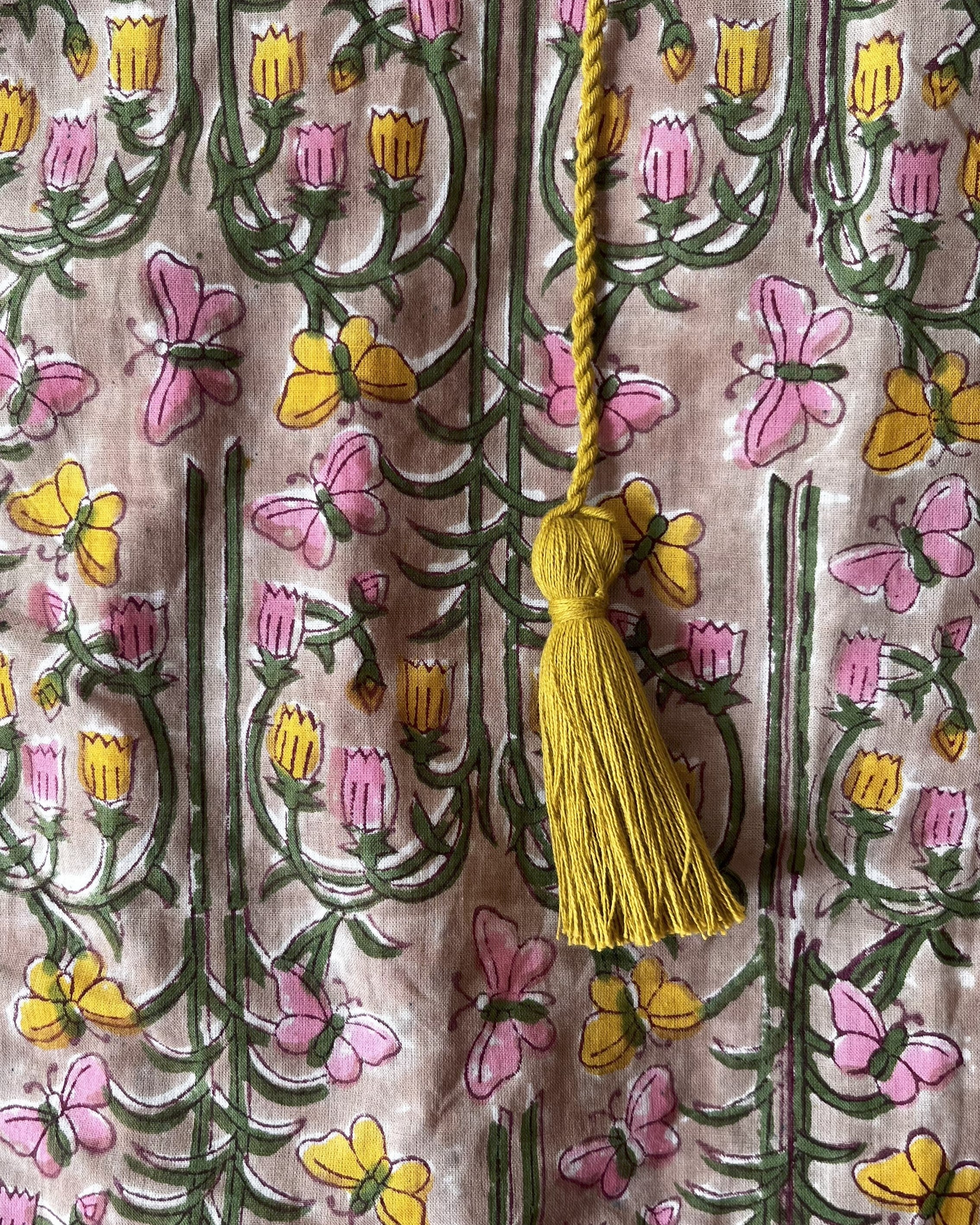 Kaftan Tunic Dress with Two Part Sleeve