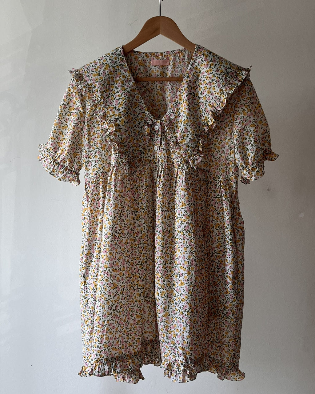 Flora Mini Dress in Primrose Bloom - PRE ORDER