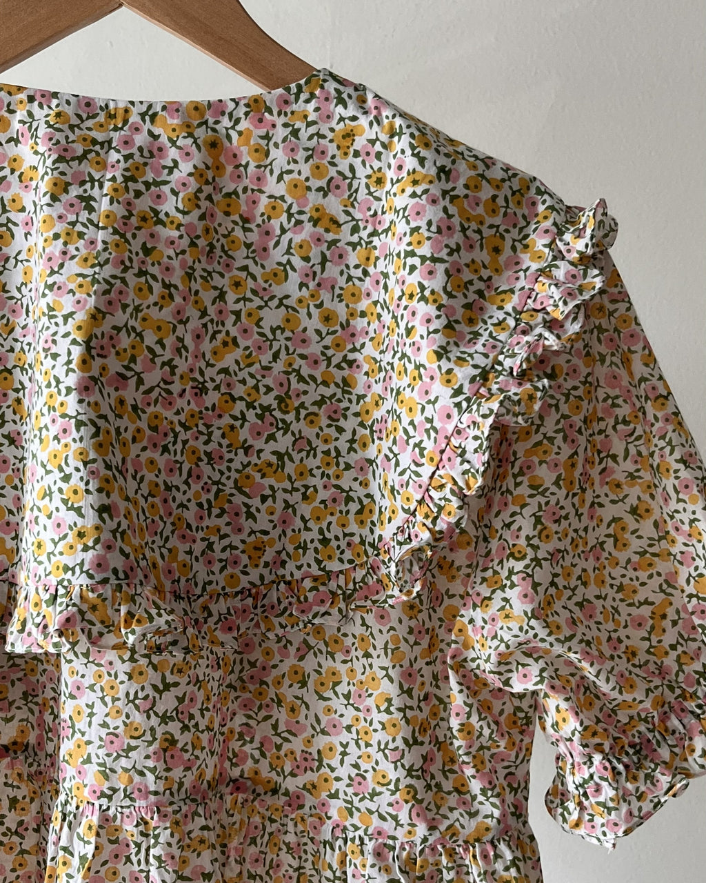 Flora Mini Dress in Primrose Bloom - PRE ORDER