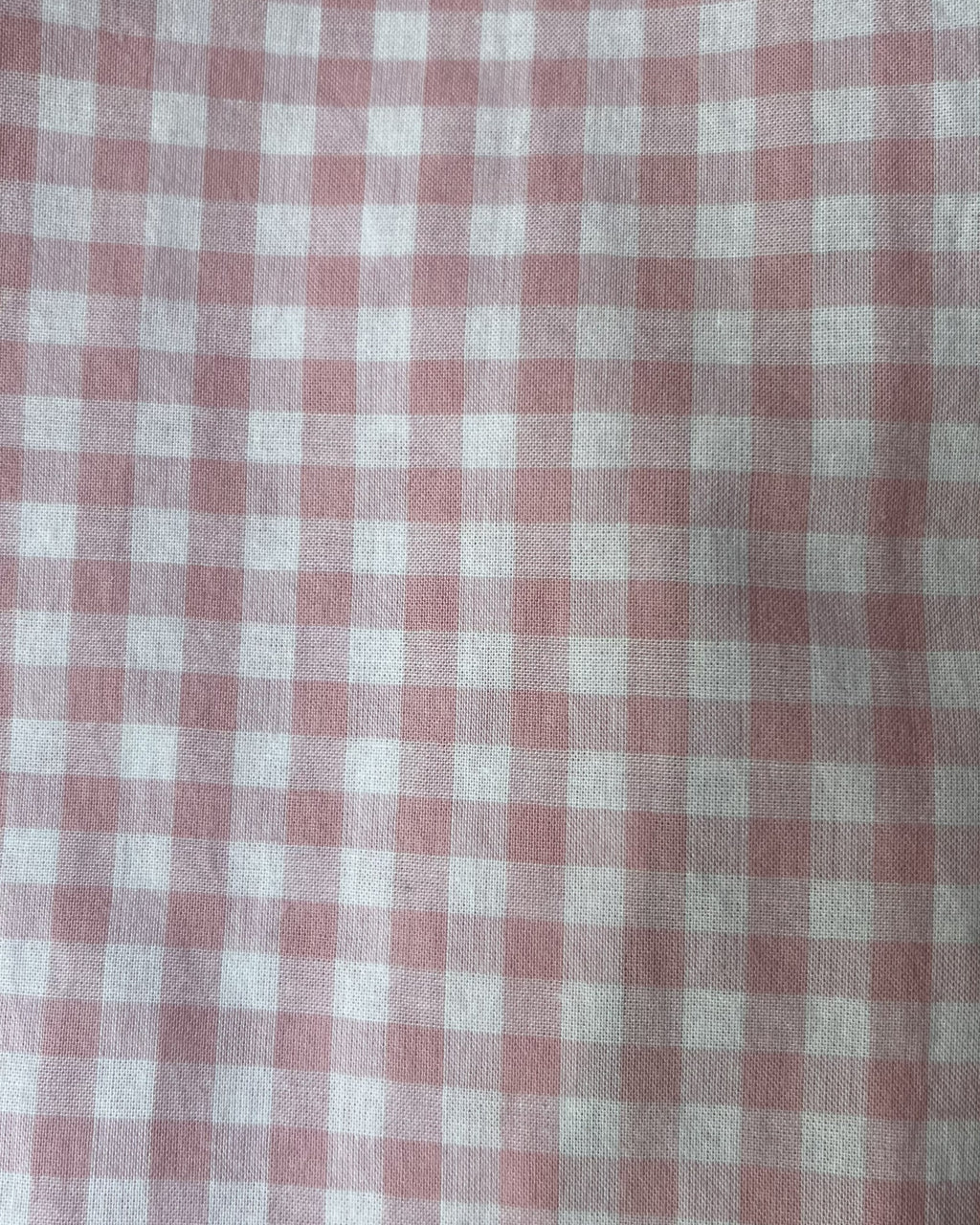 Flora Mini Dress in Pink Gingham - READY TO SHIP