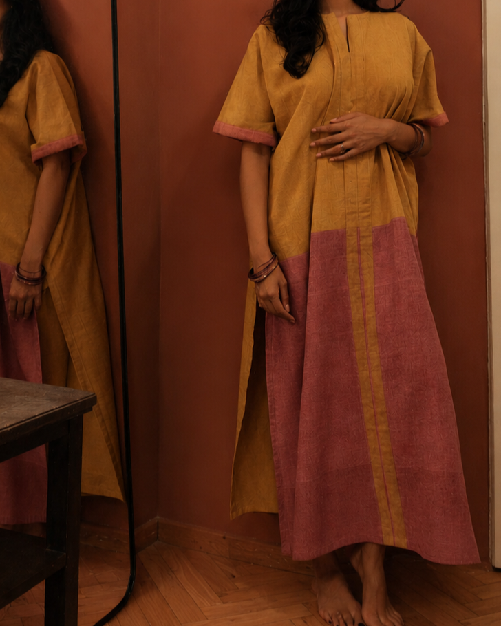 Keziah Kaftan in Marigold Sun - PRE ORDER