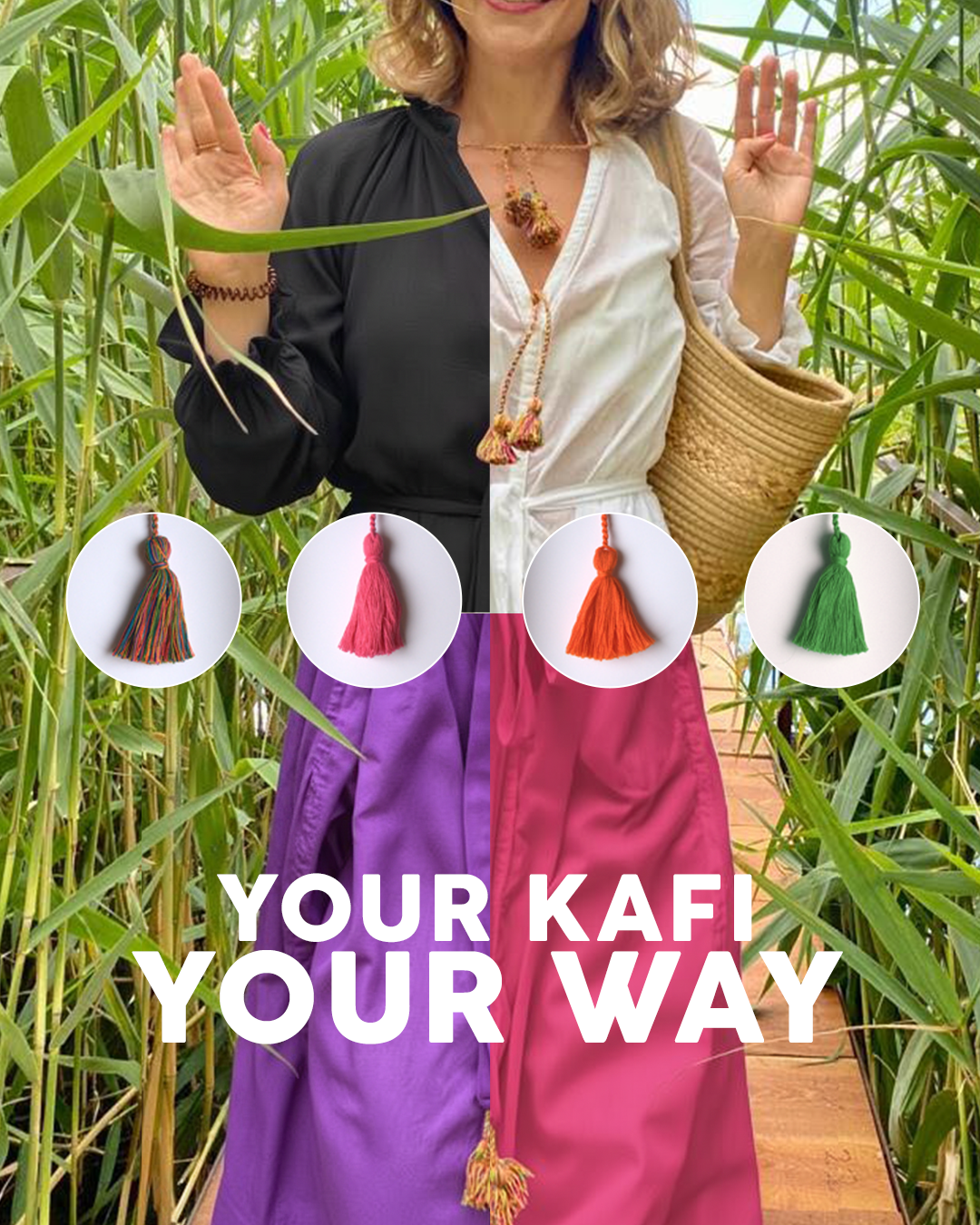 Custom Kafi // Maxi Kaftan // One Colour