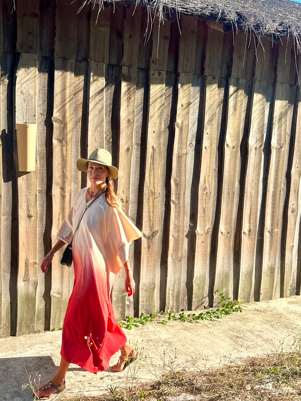Athena Kaftan in Dessert Rose - PRE ORDER