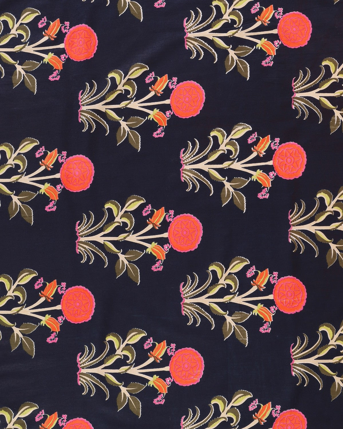 Maxi Kaftan in Amazonas Print With Orange Tassels - PRE ORDER