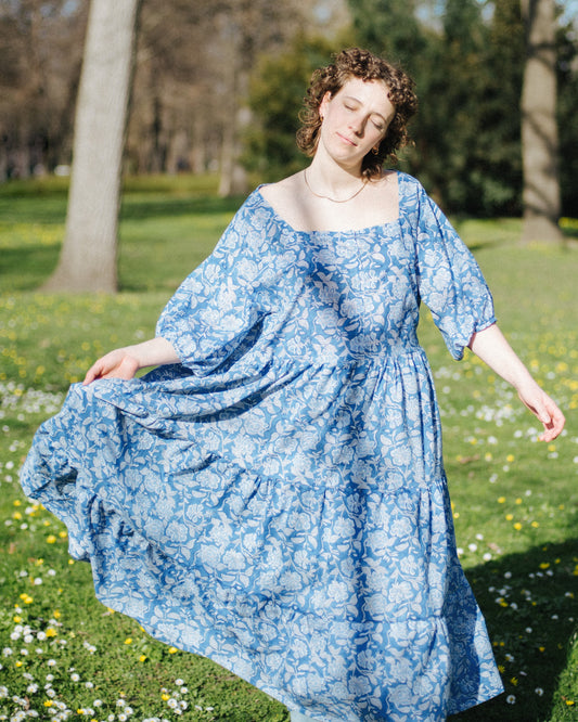 Isabel Dress in Garden Roses ~ PRE ORDER